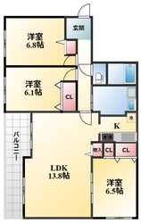 フロレセール桜の町の物件間取画像